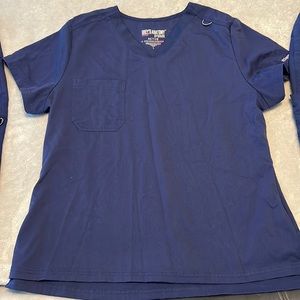 Greys anatomy scrub set navy